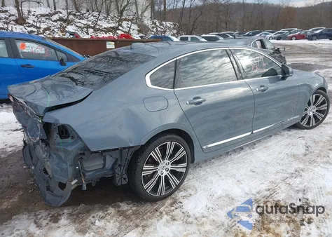 2021 Volvo S90 T6 Inscription from USA, damaged, VIN LVYA22ML9MP196542